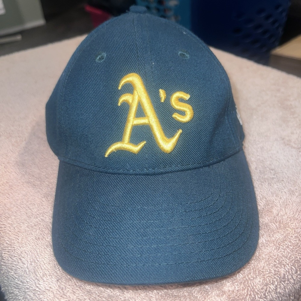 A's Athletics New Era Fits Adjustable Hat/Cap Youth One Size Fits Most Oakland